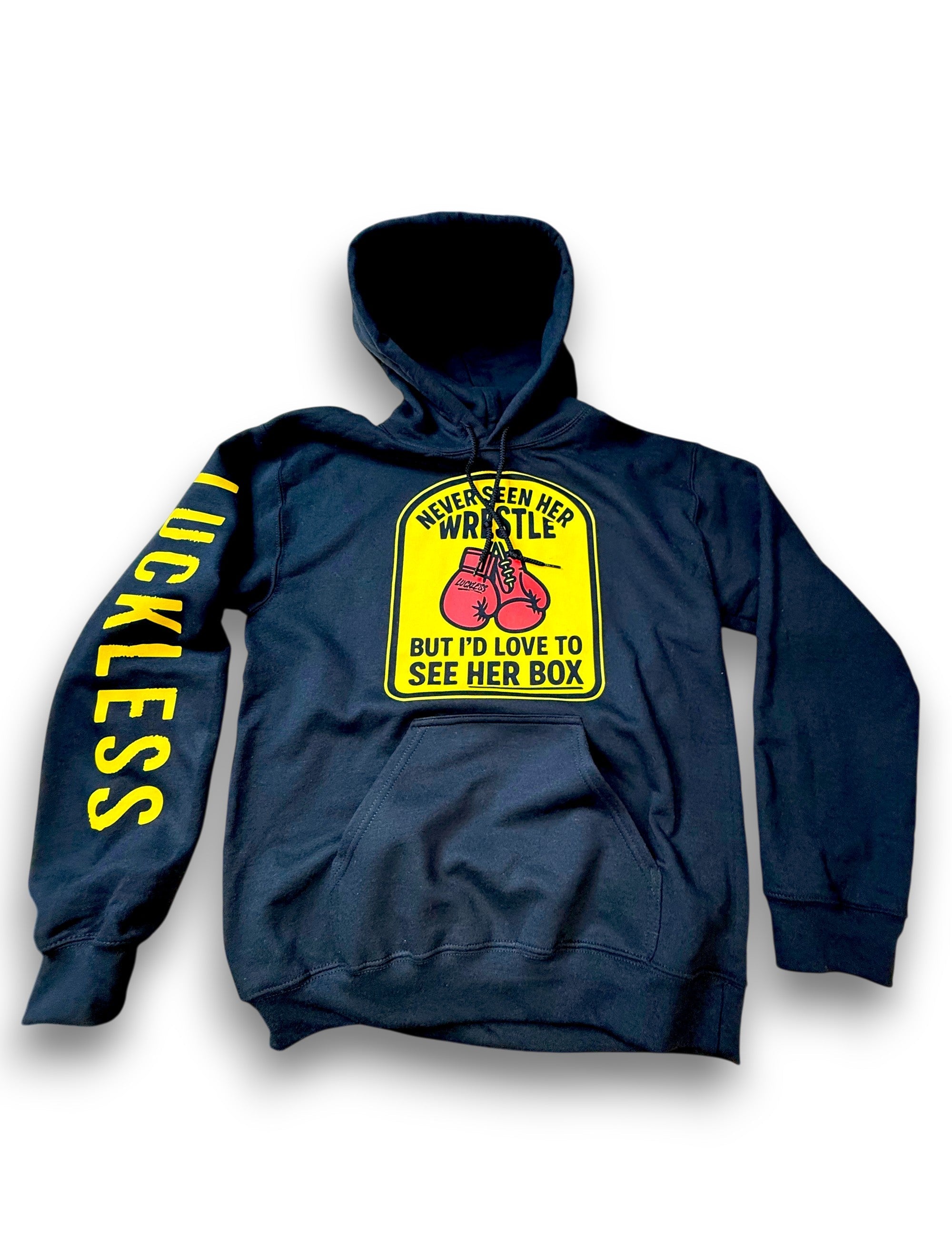 Love to See Her Box Hoodie