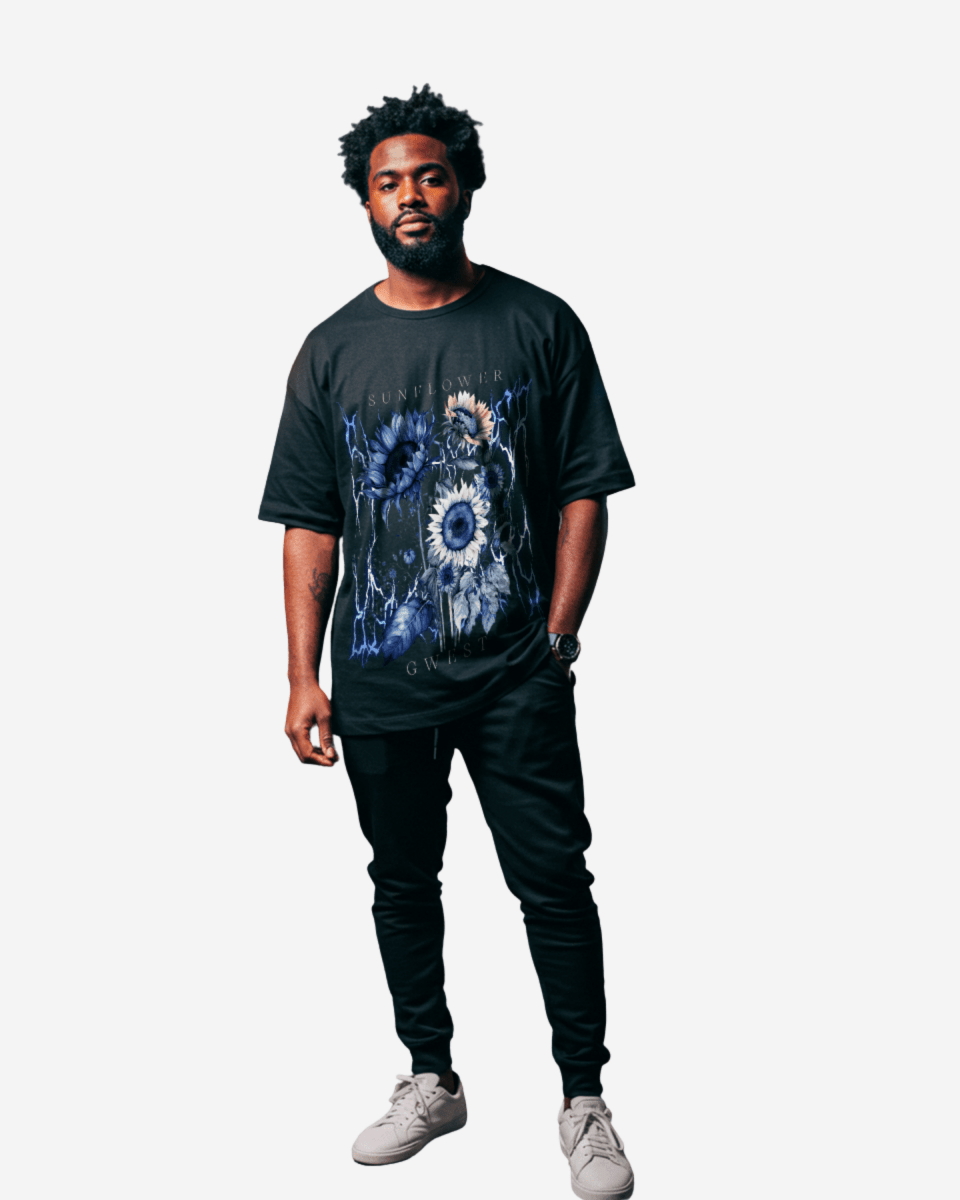 G West Sunflower 2.0 Oversized Men's T-Shirt
